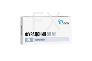 ФУРАДОНИН таб 50мг n10