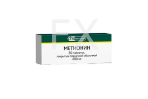 МЕТИОНИН таб п/об 250мг n50