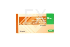 НОЛЬПАЗА таб п/об 20мг n28