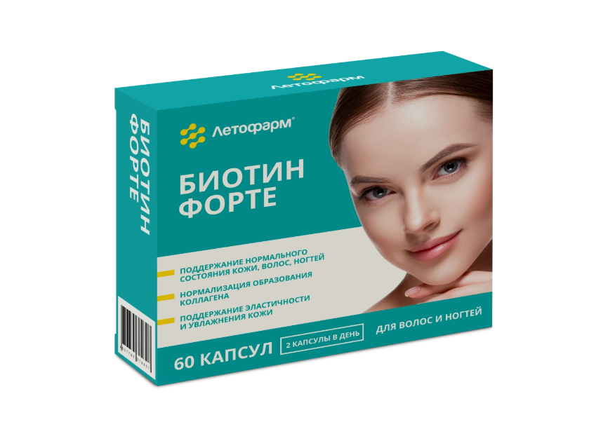 БИОТИН форте капс n60