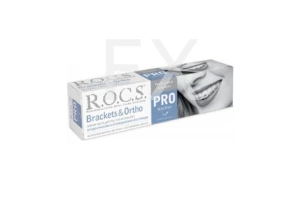 РОКС (R.O.C.S.) зубная паста PRO Brackets & Ortho д/брекет-системы 74мл