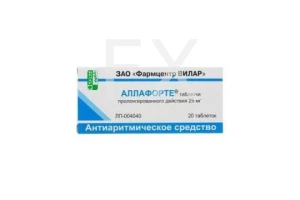 АЛЛАФОРТЕ таб пролонг 25мг n20