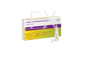 НИКОТИНОВАЯ КИСЛОТА ДЛЯ ВОЛОС (амп.) 5мл n10