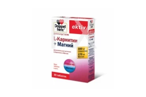 ДОППЕЛЬГЕРЦ АКТИВ L-КАРНИТИН+МАГНИЙ таб n30