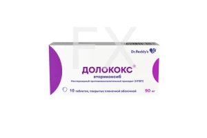 ДОЛОКОКС таб п/об 90мг n10