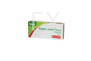 КАРВЕДИЛОЛ таб 12.5мг n30