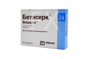 БЕТАСЕРК таб 24мг n20