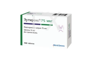 ЭУТИРОКС таб 75мкг n100