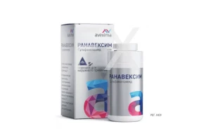 РАНАВЕКСИМ пор. (фл.) 5г
