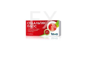 СЕДАЛЬГИН ПЛЮС таб n10