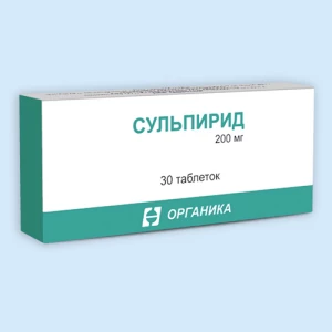 СУЛЬПИРИД таб 200мг n30