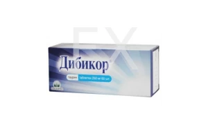 ДИБИКОР таб 250мг n60