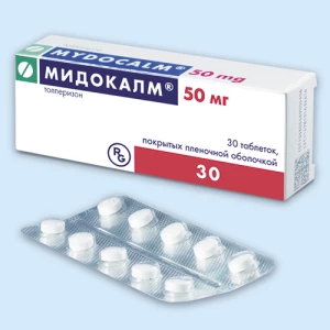 МИДОКАЛМ таб п/об 50мг n30