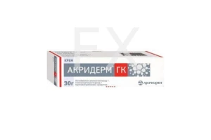 АКРИДЕРМ ГК крем (туба) 30г