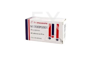 МЕТОПРОЛОЛ таб 25мг n30