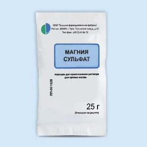 МАГНИЯ СУЛЬФАТ пор. 25г n1