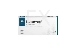 БИКСИТОР таб п/об 90мг n10