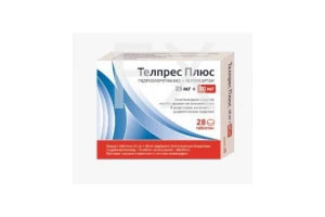 ТЕЛПРЕС ПЛЮС таб 80мг+25мг n28