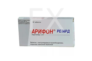 АРИФОН ретард таб п/об 1.5мг n30
