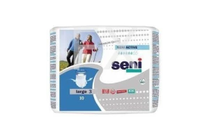 ПОДГУЗНИКИ ВЗРОСЛЫЕ СЕНИ (SENI) Active трусы L n10
