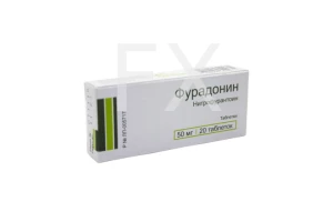 ФУРАДОНИН таб 100мг n20