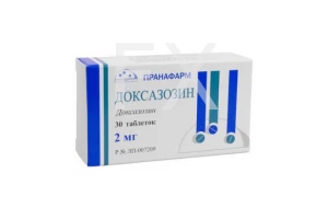 ДОКСАЗОЗИН таб 2мг n30
