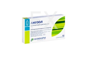 АНУЗОЛ супп. рект. n10