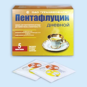 ПЕНТАФЛУЦИН гранулы д/р-ра дневной (пак.) 5г n5