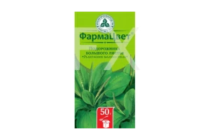 ПОДОРОЖНИКА БОЛЬШОГО ЛИСТЬЯ (кор.) 50г