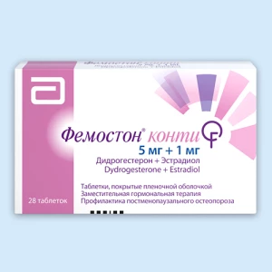 ФЕМОСТОН таб п/об 1мг/5мг n28