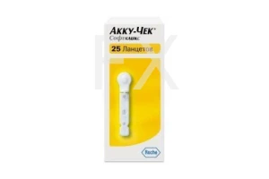 ЛАНЦЕТ Акку-Чек (Accu-Chek) Softclix n25