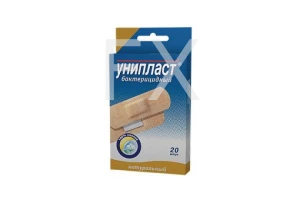 ПЛАСТЫРЬ Унипласт 1.9х7.2 n20 Натуральный
