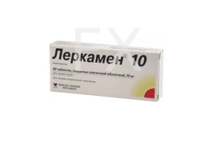 ЛЕРКАМЕН таб п/об 10мг n60