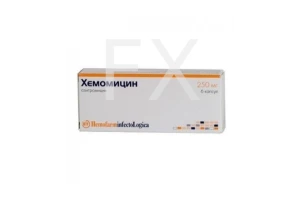 ХЕМОМИЦИН капс. 250мг n6