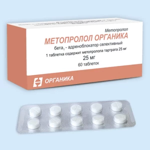 МЕТОПРОЛОЛ таб 50мг n30