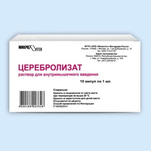 ЦЕРЕБРОЛИЗАТ р-р д/ин. (амп.) 1мл n10