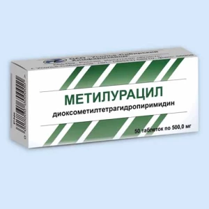 МЕТИЛУРАЦИЛ таб 500мг n50