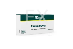 ГЛИМЕПИРИД таб 4мг n30