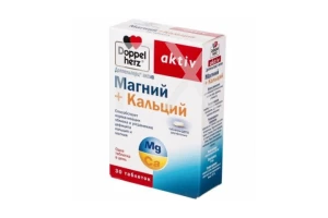 ДОППЕЛЬГЕРЦ АКТИВ МАГНИЙ+КАЛЬЦИЙ таб-депо двухфазные n30