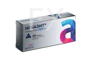 НОБАЗИТ таб п/об 250мг n20