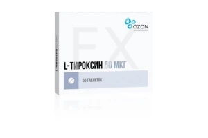 L-ТИРОКСИН таб 50мкг n50