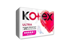 ПРОКЛАДКИ ГИГИЕНИЧЕСКИЕ Котекс (Kotex) Ultra Супер n8