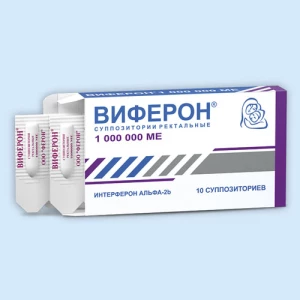 ВИФЕРОН свечи 3000 000МЕ n10 (Виферон-4)