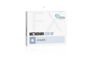 МЕТИОНИН таб п/об 250мг n50