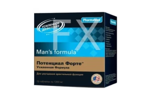 МЕН-С ФОРМУЛА ПОТЕНЦИАЛ ФОРТЕ капс. n15