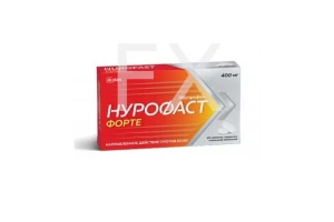 НУРОФАСТ ФОРТЕ таб п/об 400мг n20