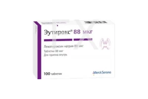 ЭУТИРОКС таб 88мкг n100