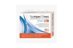 ТЕЛПРЕС ПЛЮС таб 40мг+12.5мг n28