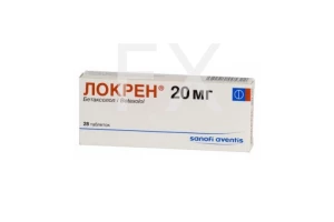 ЛОКРЕН таб п/об 20мг n28