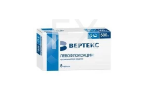 ЛЕВОФЛОКСАЦИН таб п/об 500мг n5